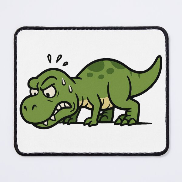 Item preview, dinosaur Doing Push-Ups designed and sold by ArtsyWishesShop.