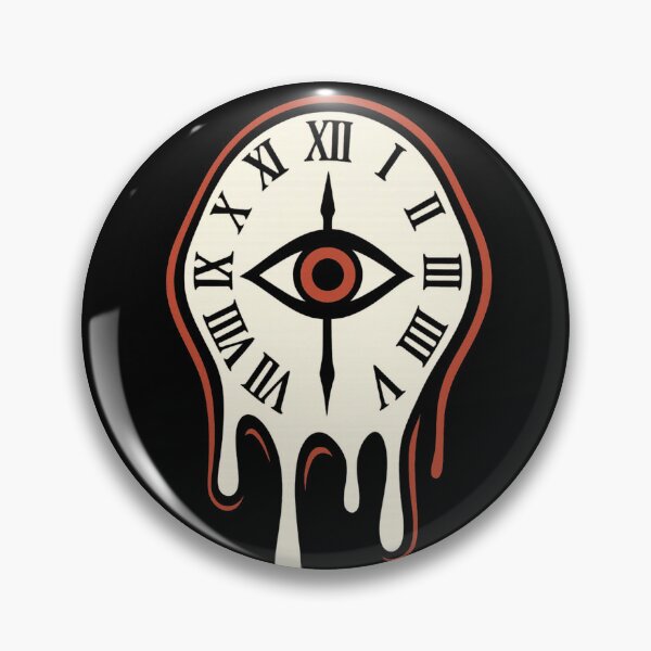 Item preview, The Endless Clock – Surreal Vector Horror Art designed and sold by bashhonkdesign.