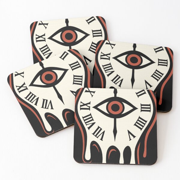 Item preview, The Endless Clock – Surreal Vector Horror Art designed and sold by bashhonkdesign.