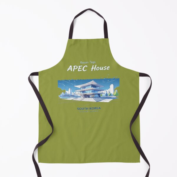 Item preview,  Busan APEC House – 3D Minimalist Watercolor Sketch ,  designed and sold by PaintMeWorld.