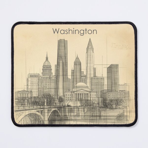 Item preview, Washington designed and sold by Art_By_Wing.