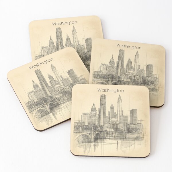 Item preview, Washington designed and sold by Art_By_Wing.