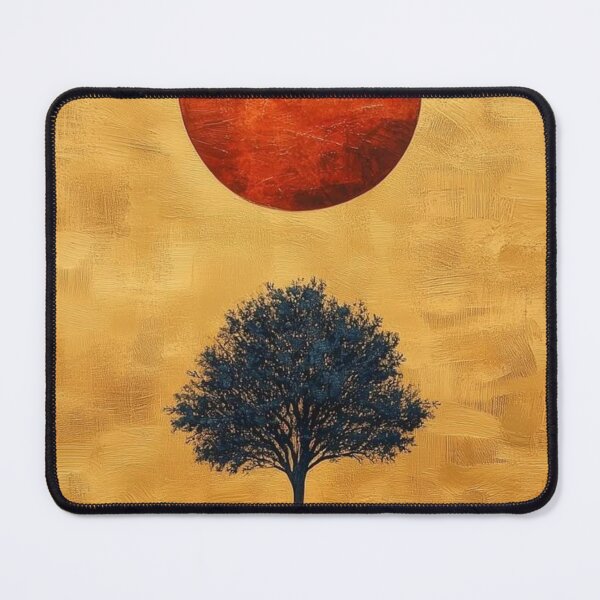 Item preview, Autumn Sunset and Tree Design Accessories - Abstract Nostalgia in Warm Tones - Limited Collection designed and sold by XNewStore.