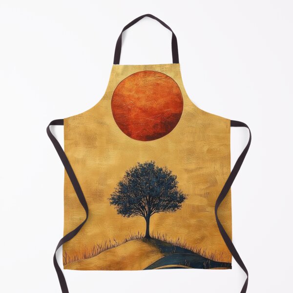 Item preview, Autumn Sunset and Tree Design Accessories - Abstract Nostalgia in Warm Tones - Limited Collection designed and sold by XNewStore.