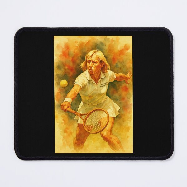 Item preview, Martina Navratilova Female Tennis Player designed and sold by Sarcastic designs.