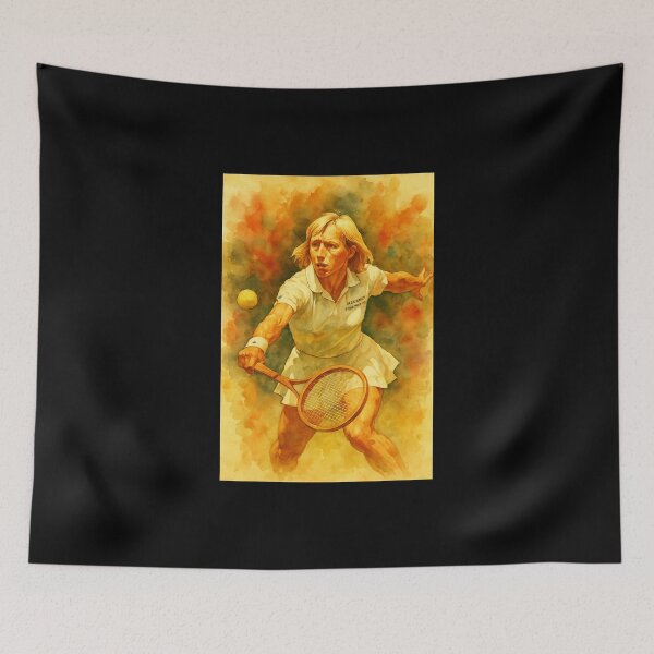 Item preview, Martina Navratilova Female Tennis Player designed and sold by Sarcastic designs.