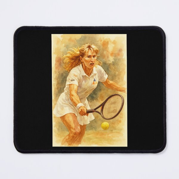 Item preview, Steffi Graf Female Tennis Player designed and sold by Sarcastic designs.