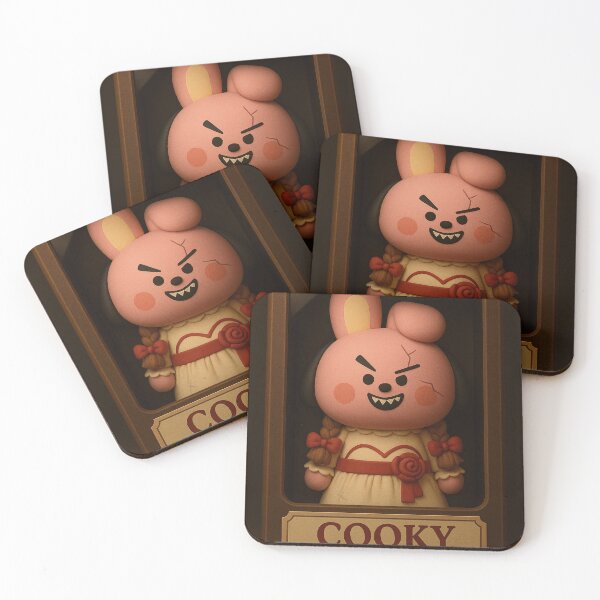 Item preview, BT21 Halloween Bts Cooky— Cute BT21 Horror Parody Sticker designed and sold by Crazy-universe.