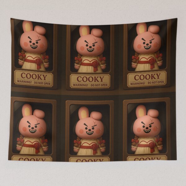 Item preview, BT21 Halloween Bts Cooky— Cute BT21 Horror Parody Sticker designed and sold by Crazy-universe.