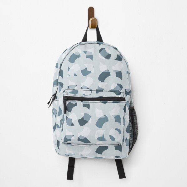 Item preview, Blue Ice - geometric pattern in blue designed and sold by EMJAYHeiss.
