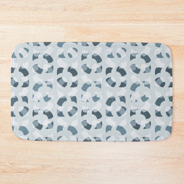 Item preview, Blue Ice - geometric pattern in blue designed and sold by EMJAYHeiss.