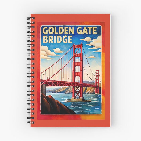 Item preview, Golden Gate Bridge designed and sold by ArtFactoryAI.