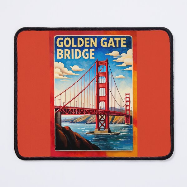 Item preview, Golden Gate Bridge designed and sold by ArtFactoryAI.