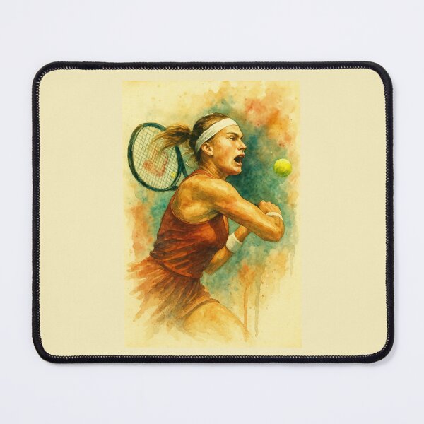 Item preview, Aryna Sabalenka Female Tennis Player designed and sold by Sarcastic designs.