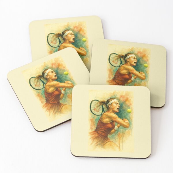 Item preview, Aryna Sabalenka Female Tennis Player designed and sold by Sarcastic designs.
