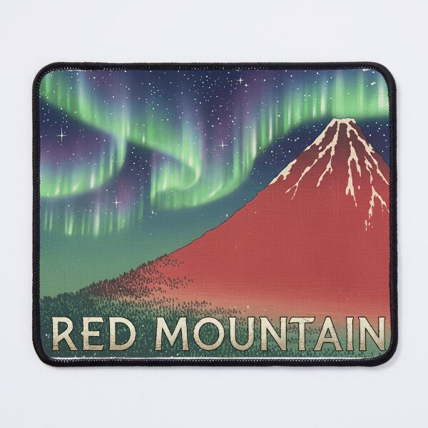 Item preview, Aurora Over Red Mountain Elder Scrolls Tribute Art designed and sold by YaldiDesigns.