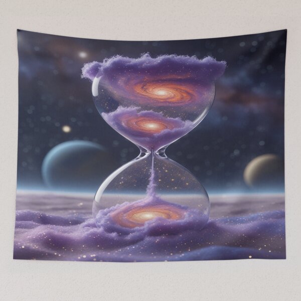 Item preview, Cosmic Hourglass of Time – Galaxy Within Eternity designed and sold by Cristhian Almanza.