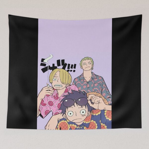 Item preview, Arte de One Piece de Monkey D. Luffy, Zoro y Sanji designed and sold by RNBUS.