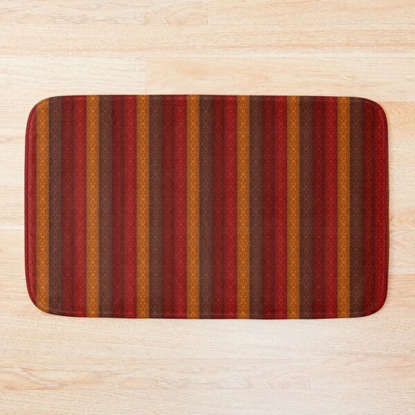 Item preview, Brick Diamond Stripes Red and Brown designed and sold by Art in My Loft.