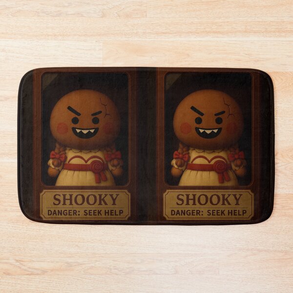 Item preview, BT21 Halloween Bts Shooky — Cute BT21 Horror Parody Sticker designed and sold by Crazy-universe.