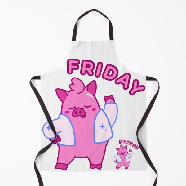 Item preview, Dancing Pig Happy Friday designed and sold by Woodchama.