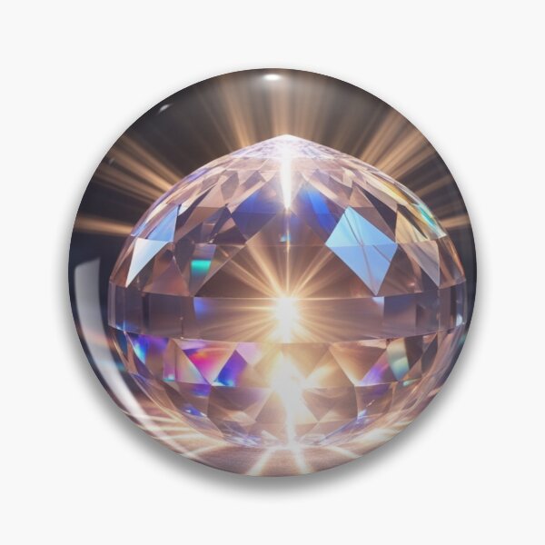 Item preview, Radiant Crystal Sphere – Prism Light Refraction Art designed and sold by Cristhian Almanza.