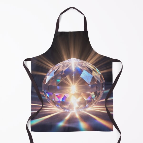 Item preview, Radiant Crystal Sphere – Prism Light Refraction Art designed and sold by Cristhian Almanza.
