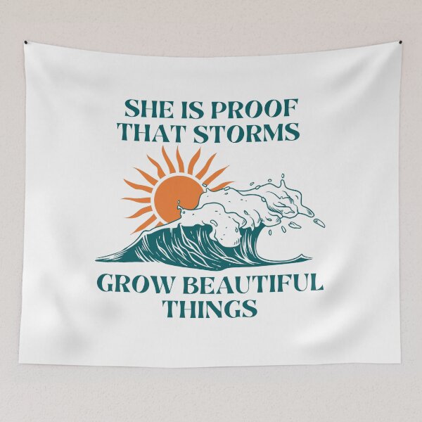 Item preview, Storms Grow Beautiful Things designed and sold by DariaOltes.
