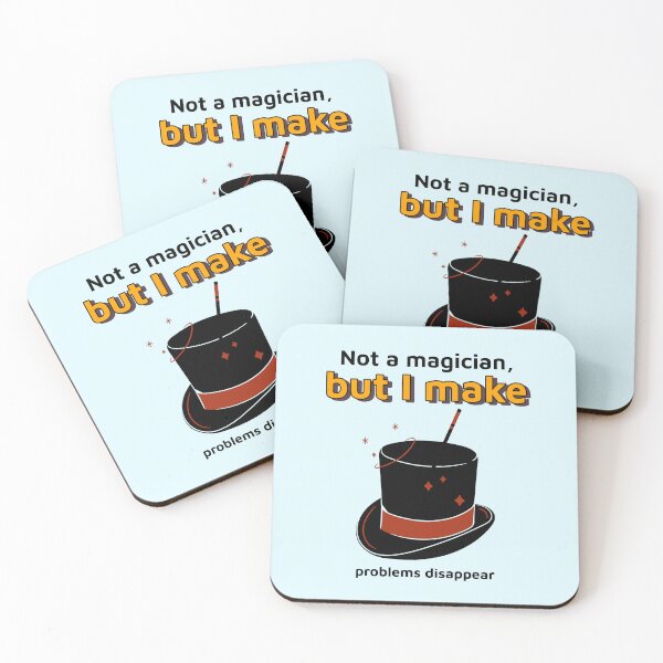 Item preview, Not a magician, but I make problems disappear - counseling psychologist designed and sold by TaurusC95.