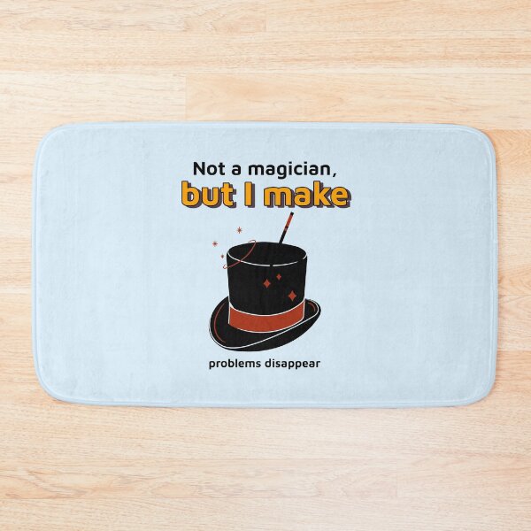 Item preview, Not a magician, but I make problems disappear - counseling psychologist designed and sold by TaurusC95.