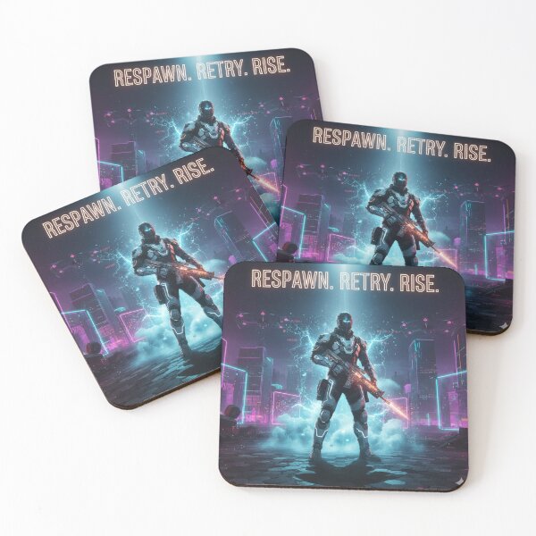 Item preview, Respawn. Retry. Rise. designed and sold by Ahmedranjha.