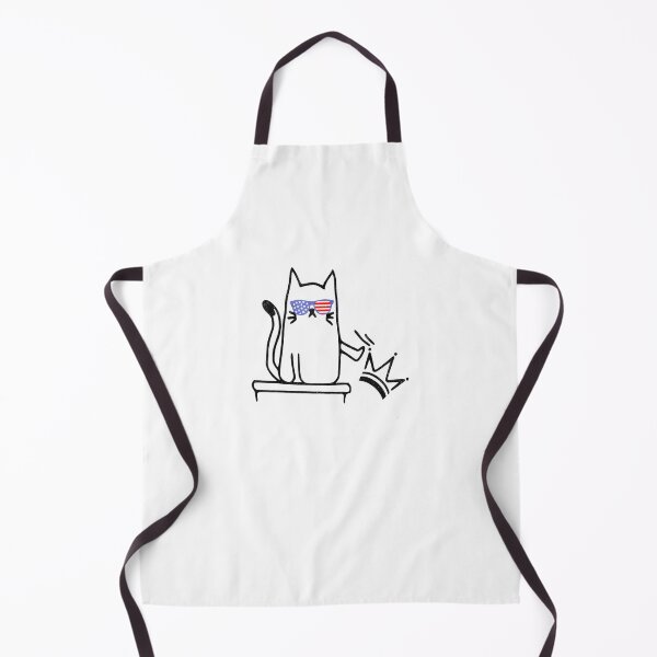 Item preview, Cat No Kings in America Funny Political Cat Lady designed and sold by ivotee.