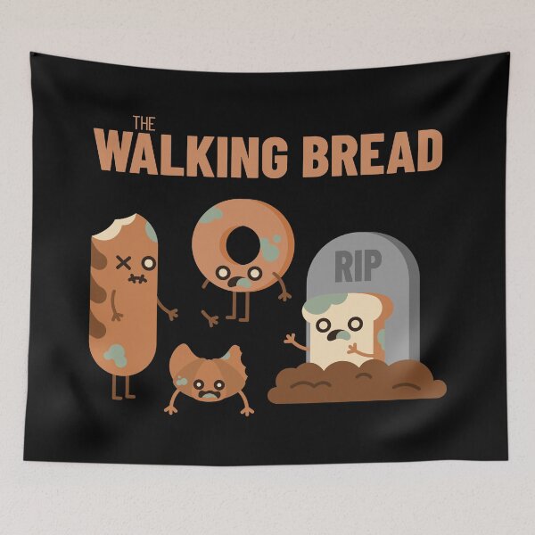 Item preview, The Walking Bread designed and sold by Stephanie Hardy.