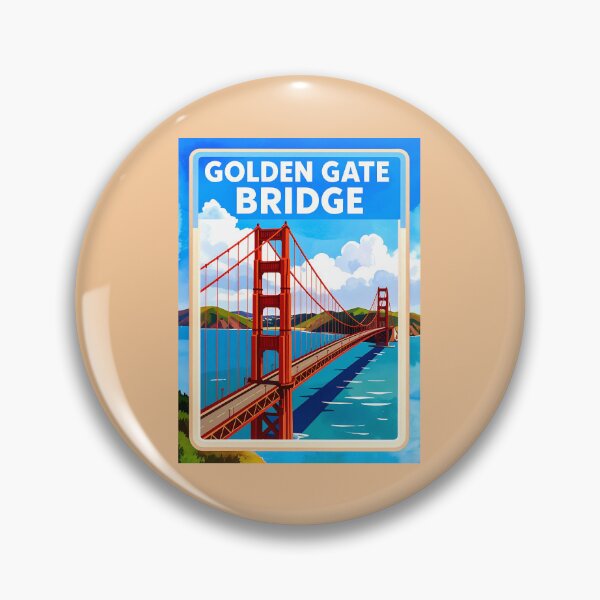 Item preview, Golden Gate Bridge designed and sold by ArtFactoryAI.