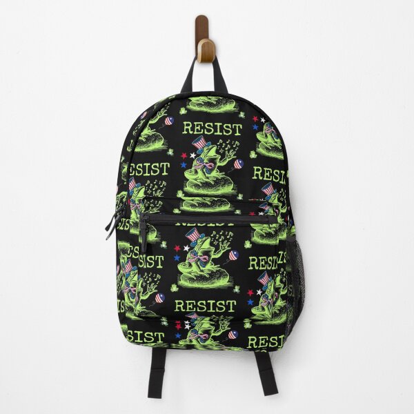 Item preview, Resist Portland Frog Save Democracy Protest Design designed and sold by EarthArtDesigns.