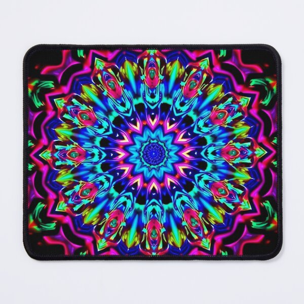 Item preview, Psychedelic Kaleidoscope Mandala for Creative Minds designed and sold by HLPsychDesigns.