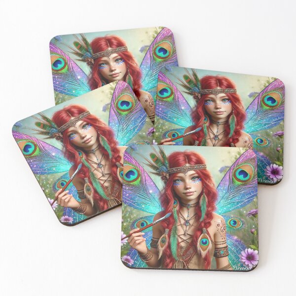 Item preview, Cheyenne The Vibrant Muse 3 | Faeries of Willow Tribe by Bella Moon designed and sold by WildlyAiyana.