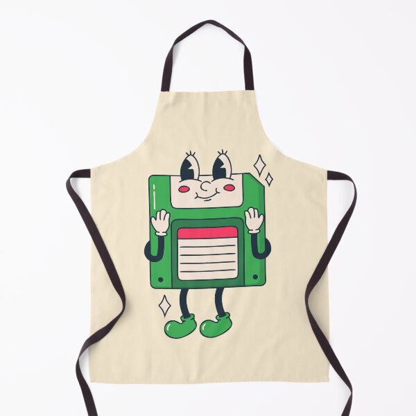 Item preview, Green Floppy, Nostalgic Grin designed and sold by Antoine Dupuit.