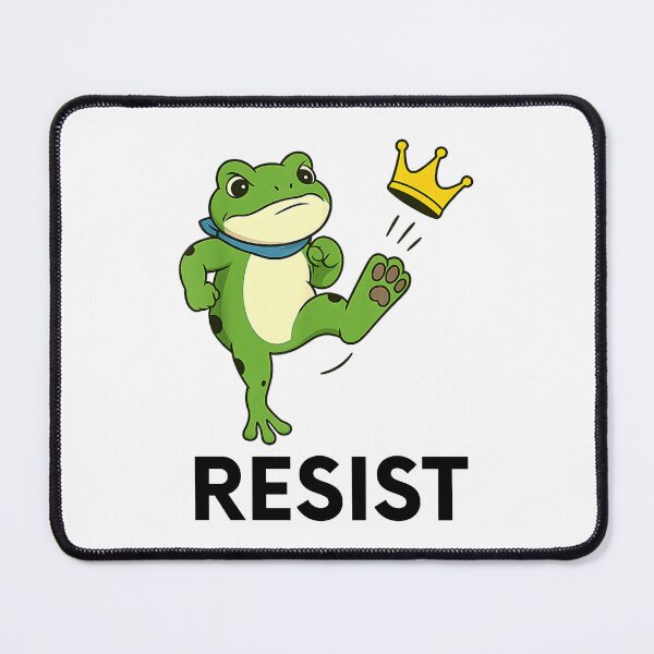 Item preview, Portland Frog Protest Resist designed and sold by ivotee.