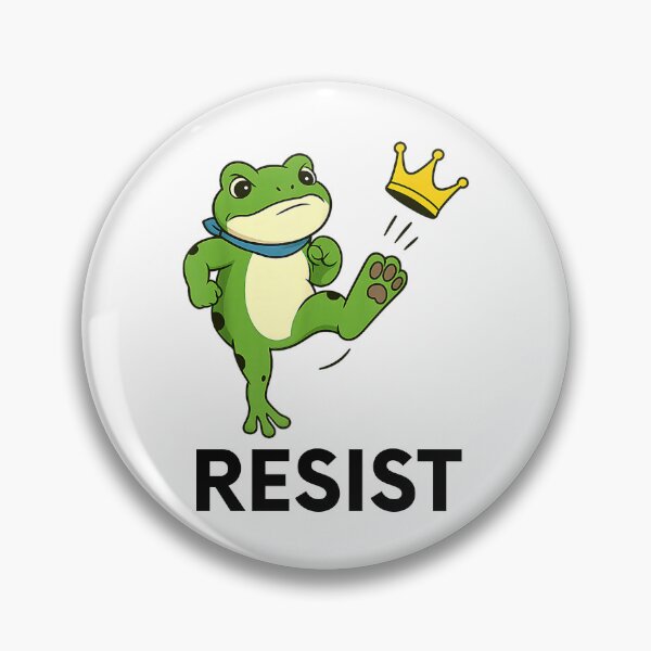 Item preview, Portland Frog Protest Resist designed and sold by ivotee.