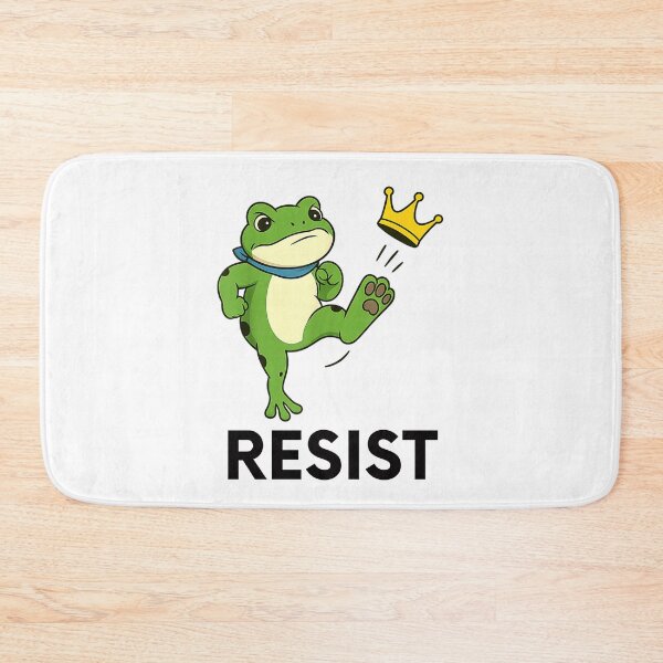 Item preview, Portland Frog Protest Resist designed and sold by ivotee.