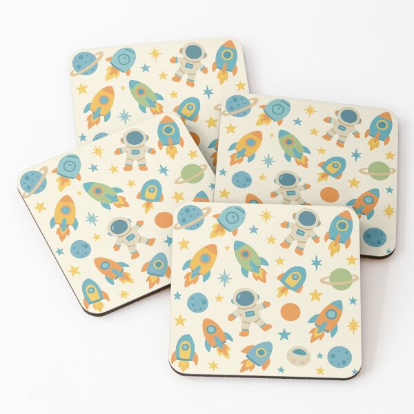 Item preview, Little Astronauts – Space Adventure Kids Pattern designed and sold by HNDesignStudio.