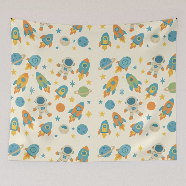 Item preview, Little Astronauts – Space Adventure Kids Pattern designed and sold by HNDesignStudio.