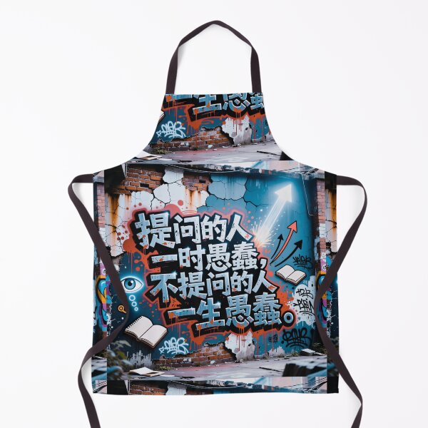 Item preview, 提问的人一时愚蠢,不提问的人一生愚蠢 designed and sold by casamomo.