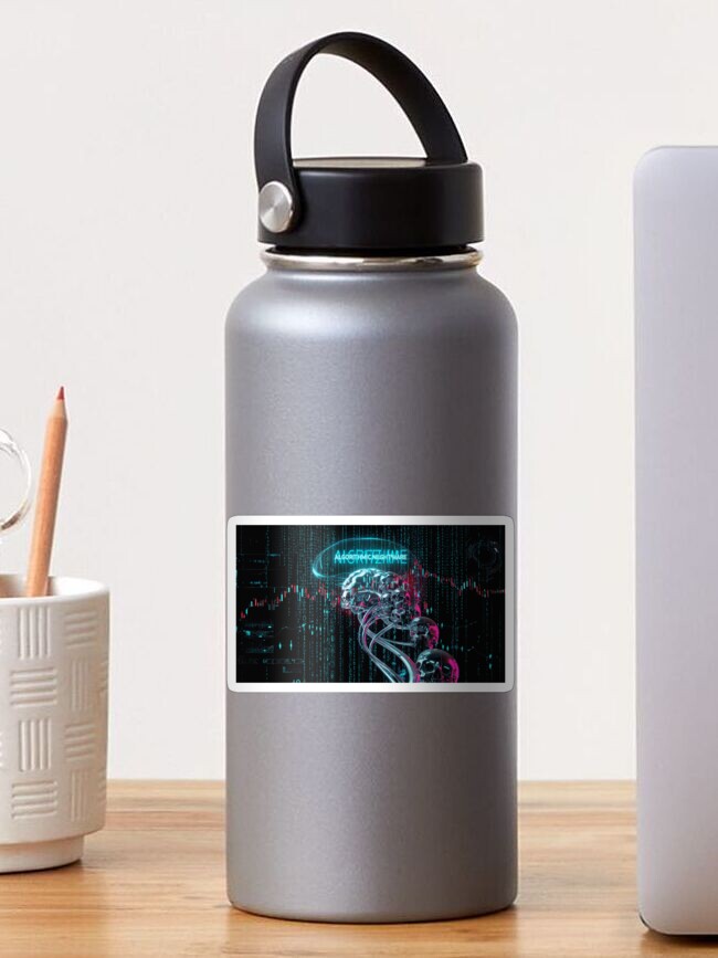 Thumbnail 1 von 3, Sticker, Algorithmischer Albtraum designt und verkauft von DarkScorpio.