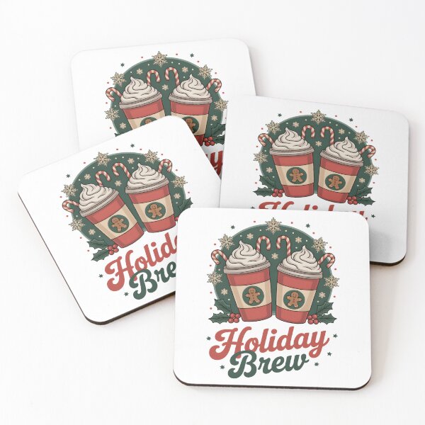 Item preview, Holiday Coffee Cheer designed and sold by SoftStyleStudio ⭐⭐⭐.