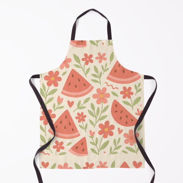 Item preview, Sweet Summer – Watermelon & Flowers Patter designed and sold by HNDesignStudio.