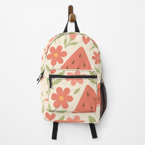 Item preview, Sweet Summer – Watermelon & Flowers Patter designed and sold by HNDesignStudio.