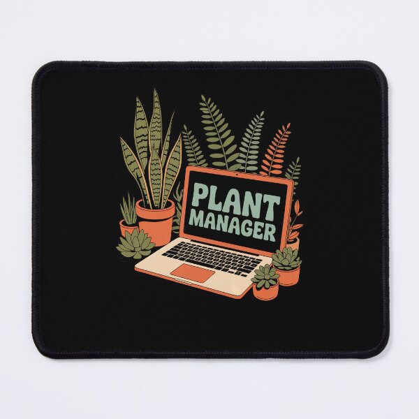 Item preview, Plant Manager – Funny Retro Plant Parent Design designed and sold by DeesDeesigns.