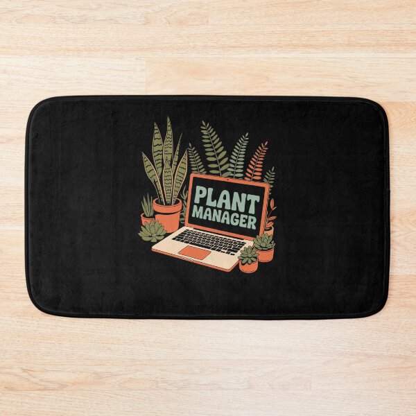 Item preview, Plant Manager – Funny Retro Plant Parent Design designed and sold by DeesDeesigns.